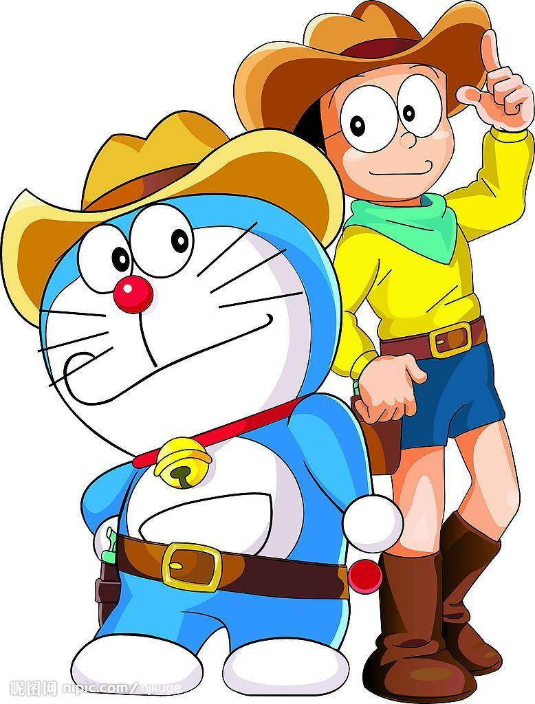Nobita And Doraemon Duo Background