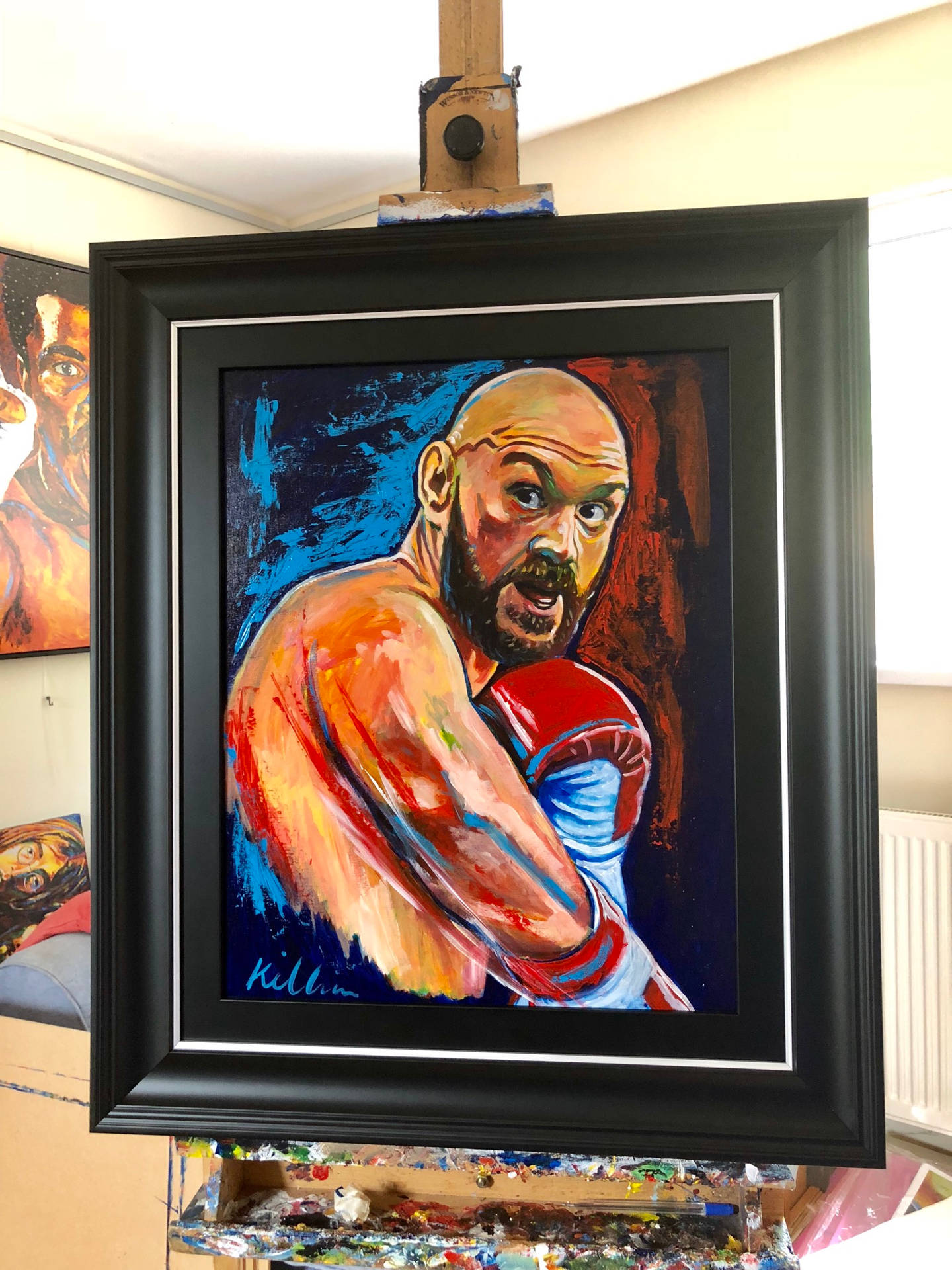 Noble Painting For Tyson Fury Wallpaper