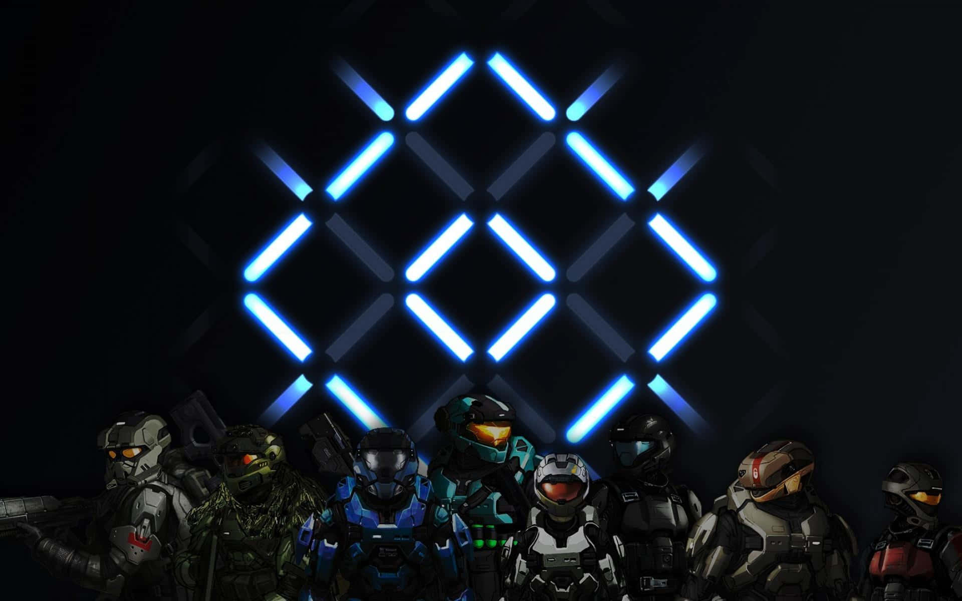 Noble Team in action Wallpaper