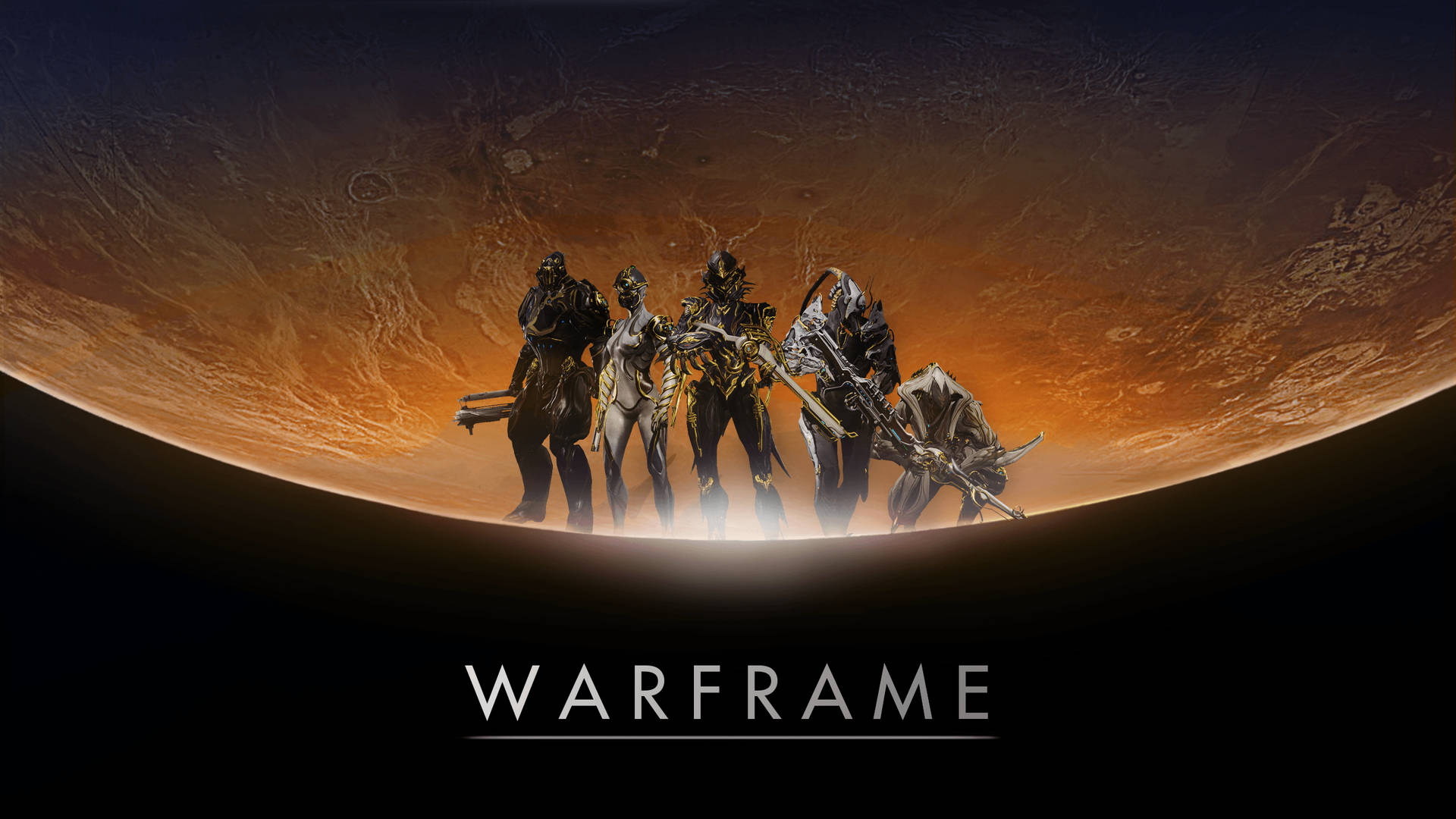 Noble Team join forces with Warframe in Halo Reach Wallpaper
