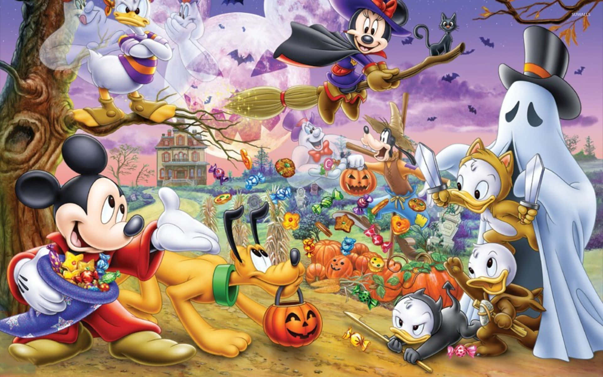 Nocheencantadora De Halloween De Disney