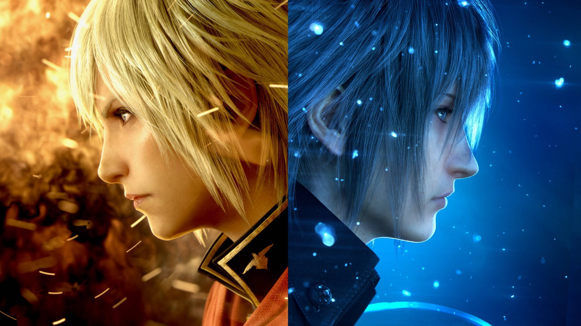 Noctis And Ace Of Final Fantasy Xv And Type-0