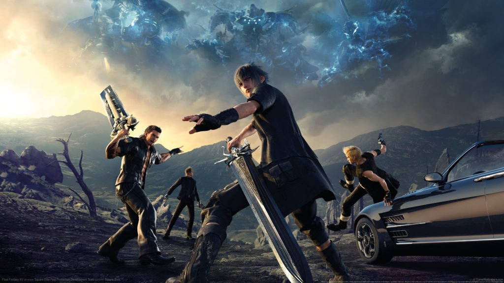 Noctis And His Gang Final Fantasy Xv Picture
