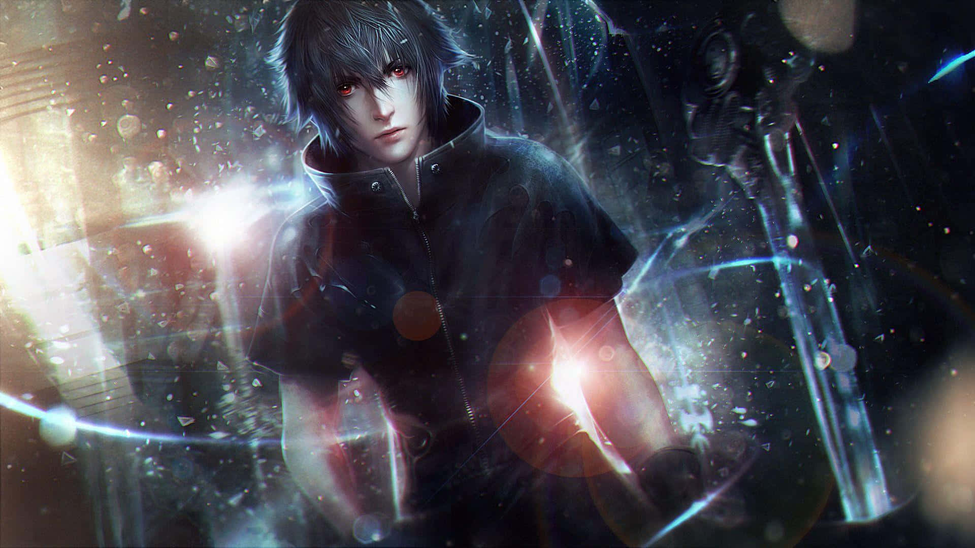 Noctis Lucis Caelum: A Symbol Of Power And Courage Wallpaper