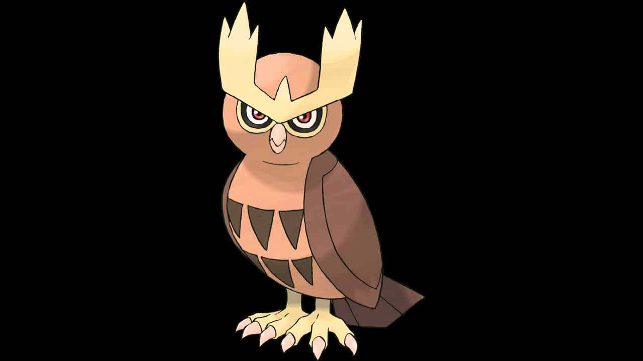 Noctowl Pokemon Profile Wallpaper