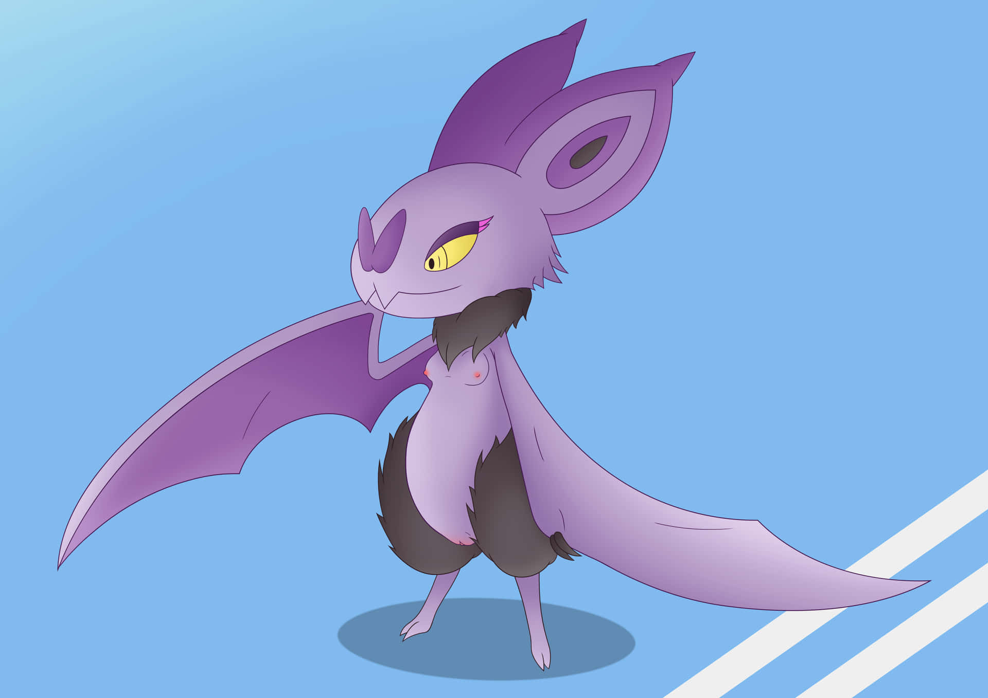 Noibat In Blue Background Picture