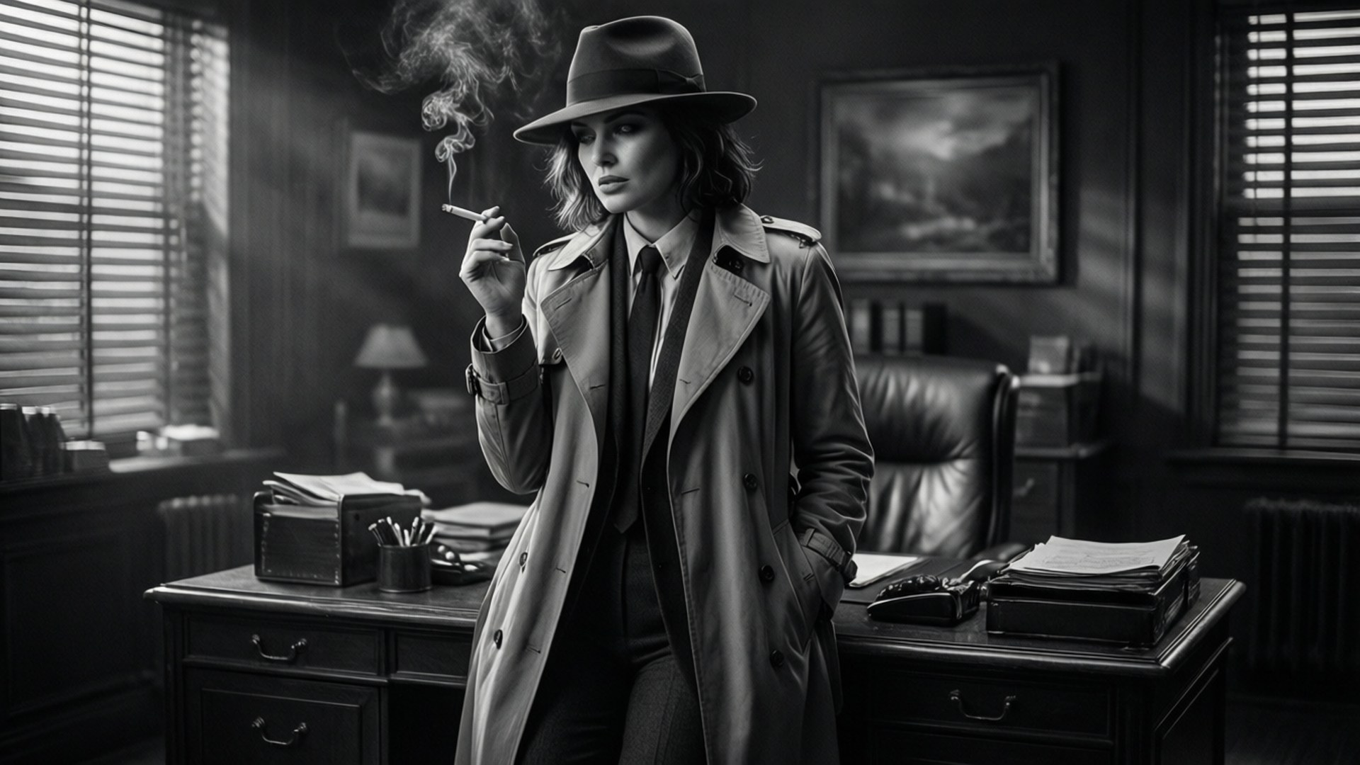 Noir Detective Wallpapers