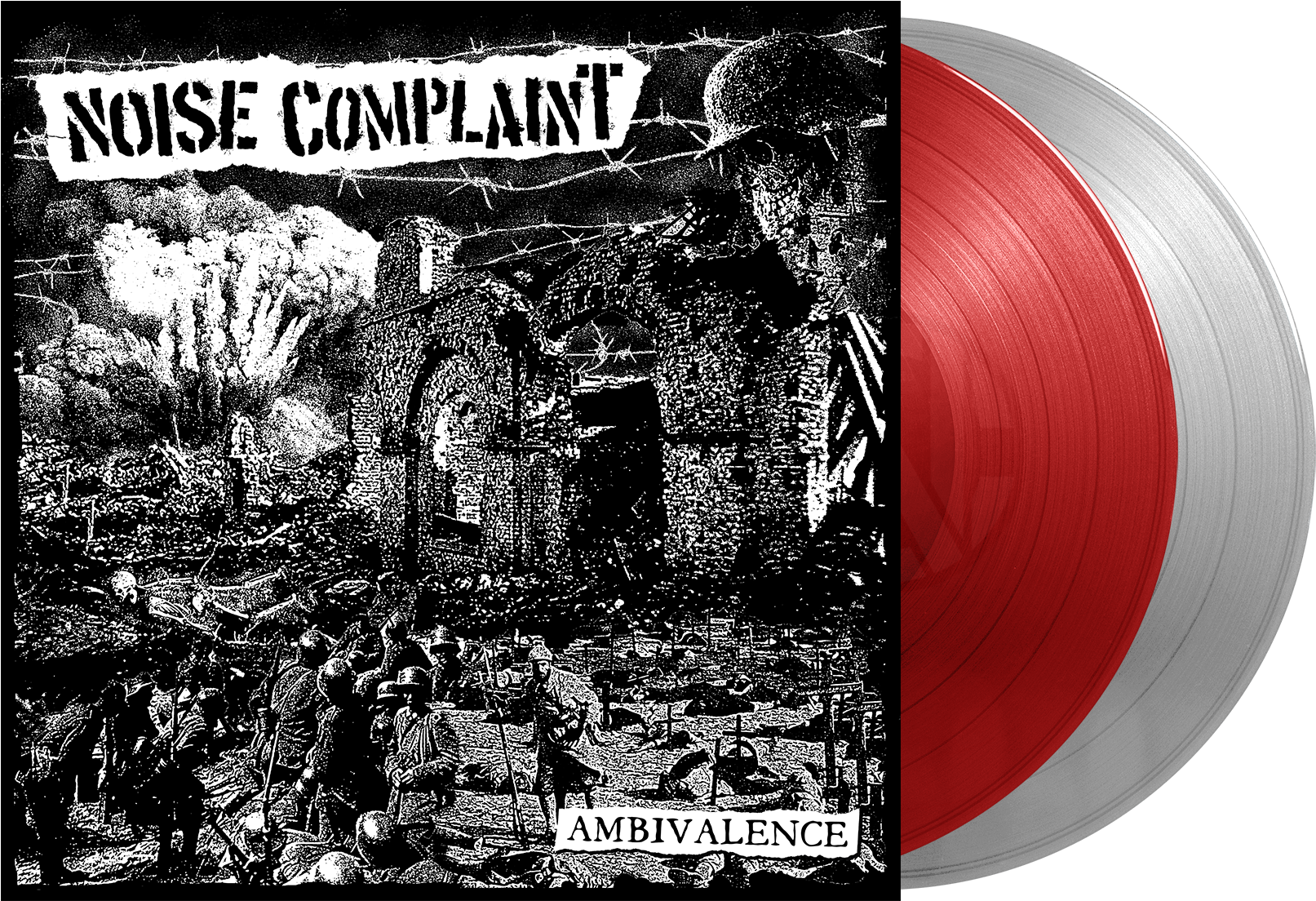 Noise Complaint Ambivalence Vinyl Record PNG