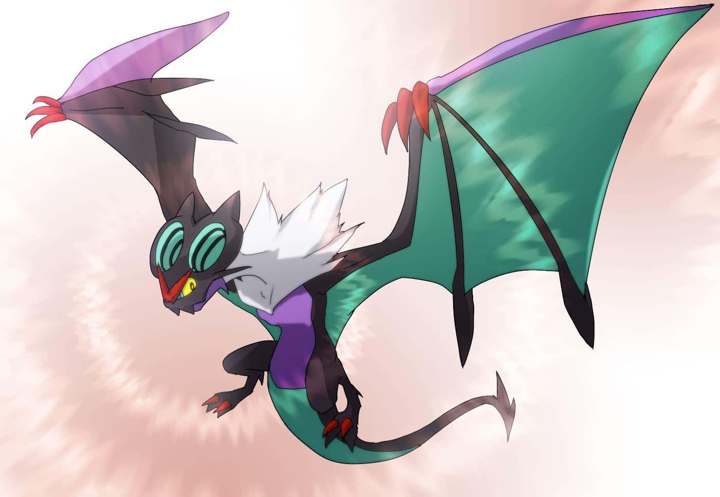 Noivern Flying Dragon Pokemon Wallpaper