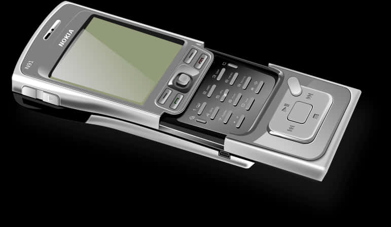 Nokia Slider Phone Classic PNG