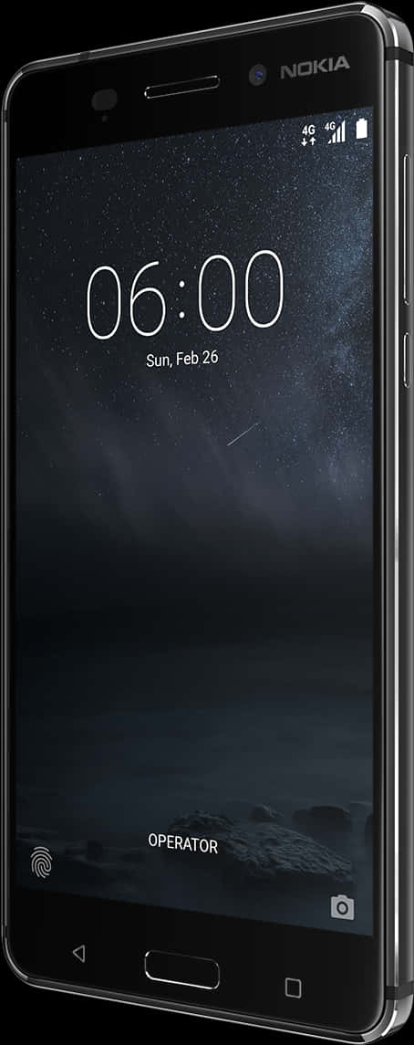 Nokia Smartphone Display PNG