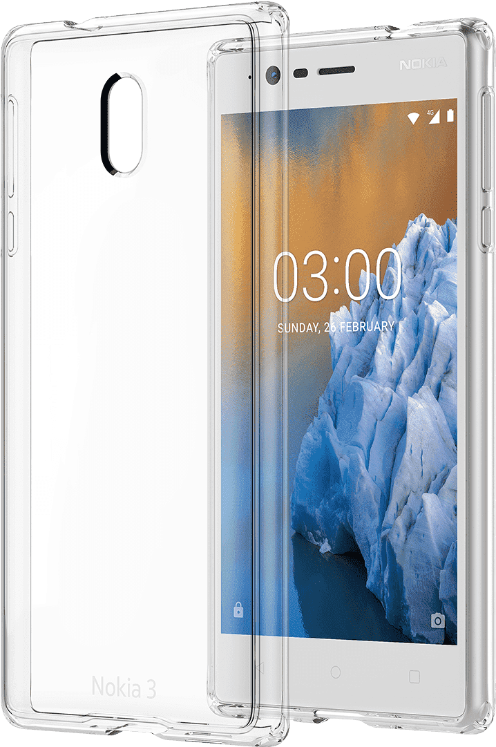Nokia3 Clear Phone Case SVG