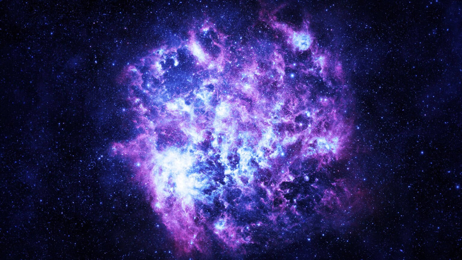 Non Copyrighted Purple-Colored Galaxy Wallpaper