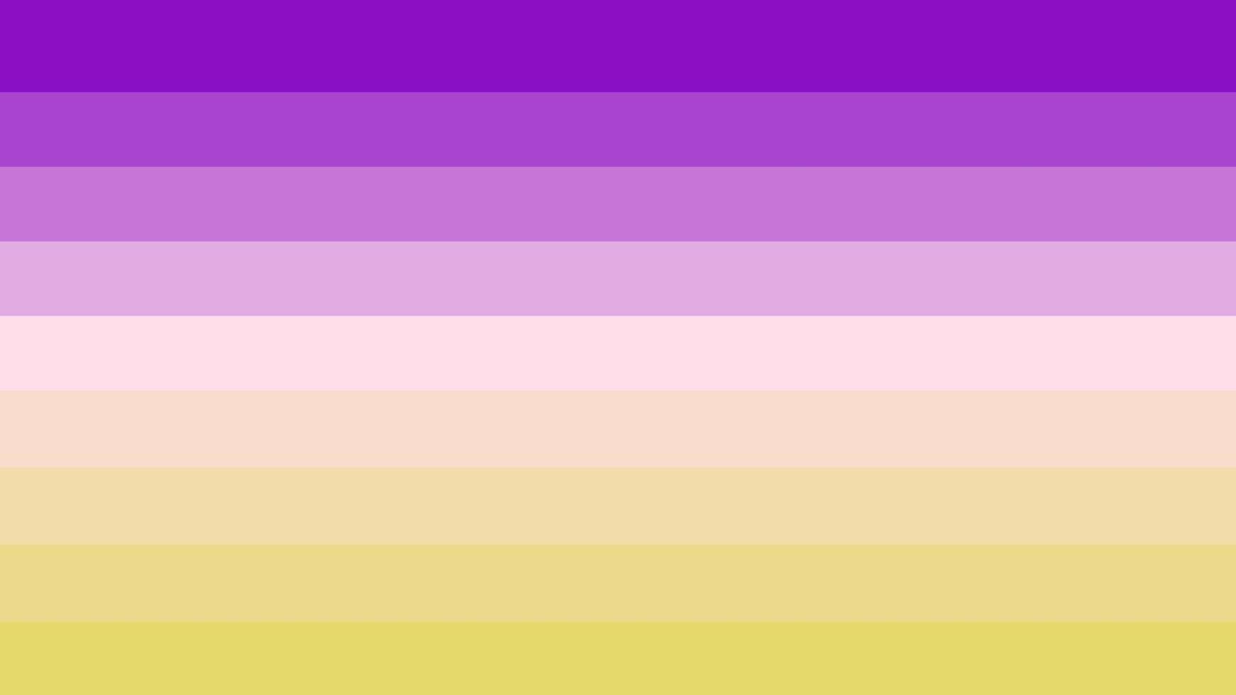 A Purple And Yellow Color Palette Wallpaper