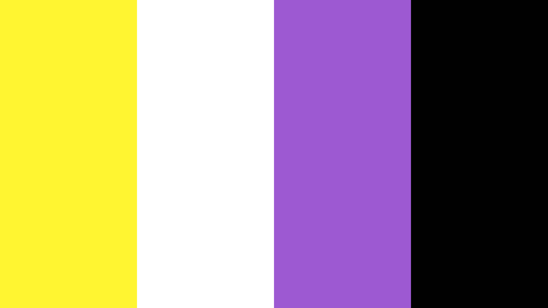 Vertical Nonbinary Gender Pride Flag Wallpaper