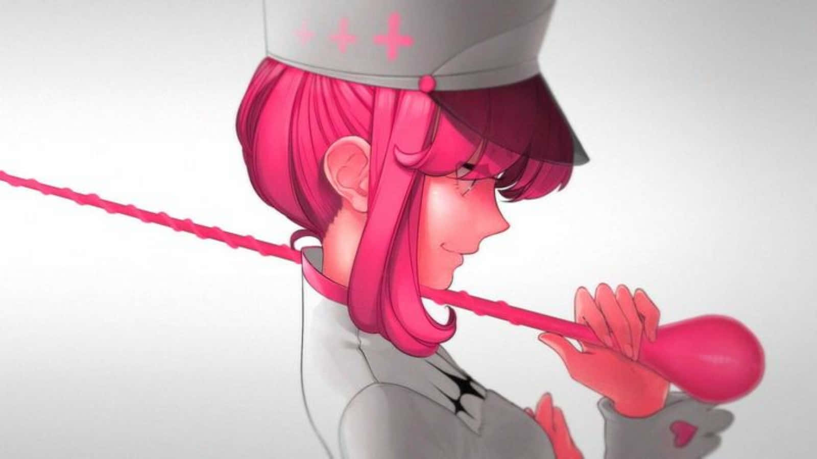 Nonon Jakuzure Berpose Saat Pertempuran Intens Wallpaper