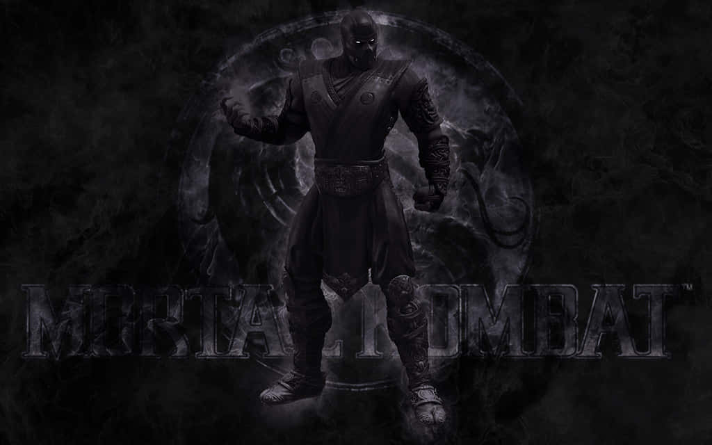 Join Noob Saibot in the Netherrealm Wallpaper