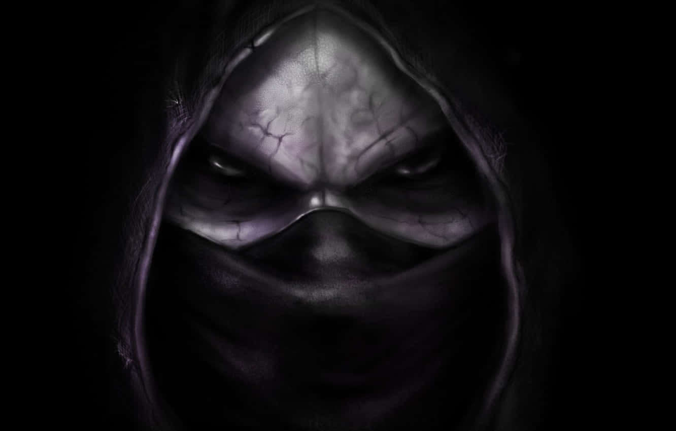 Noob Saibot, the iconic shadow from the Mortal Kombat series Wallpaper
