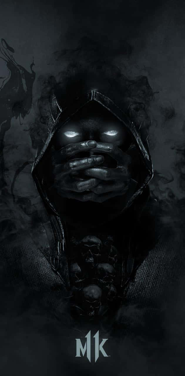 Ready for battle: Noob Saibot takes a stand against his enemies Wallpaper