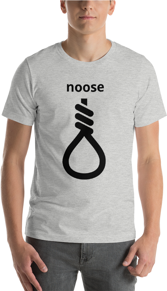 Noose Graphic Tshirt Design PNG
