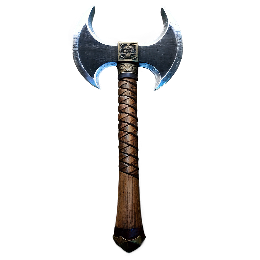 Nordic Battle Axe Png 06132024 PNG