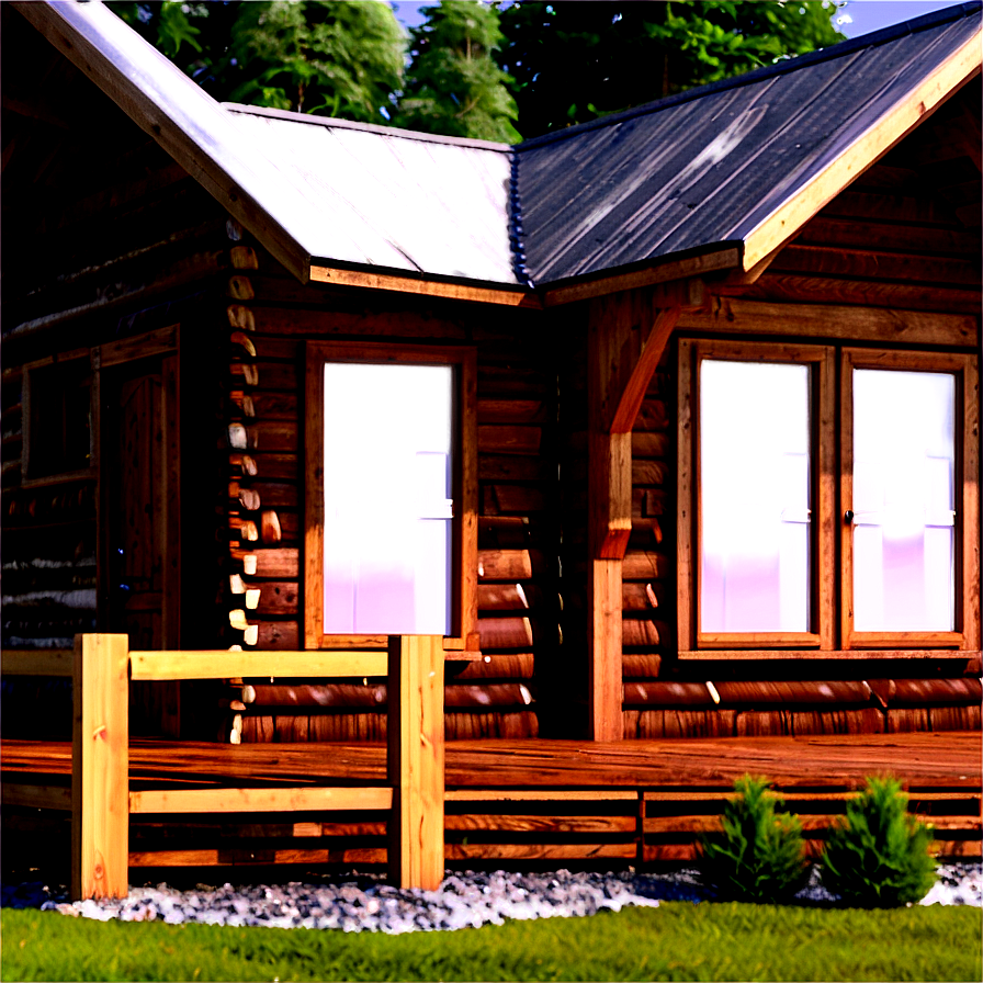 Download Nordic Style Log Cabin Png Xue53