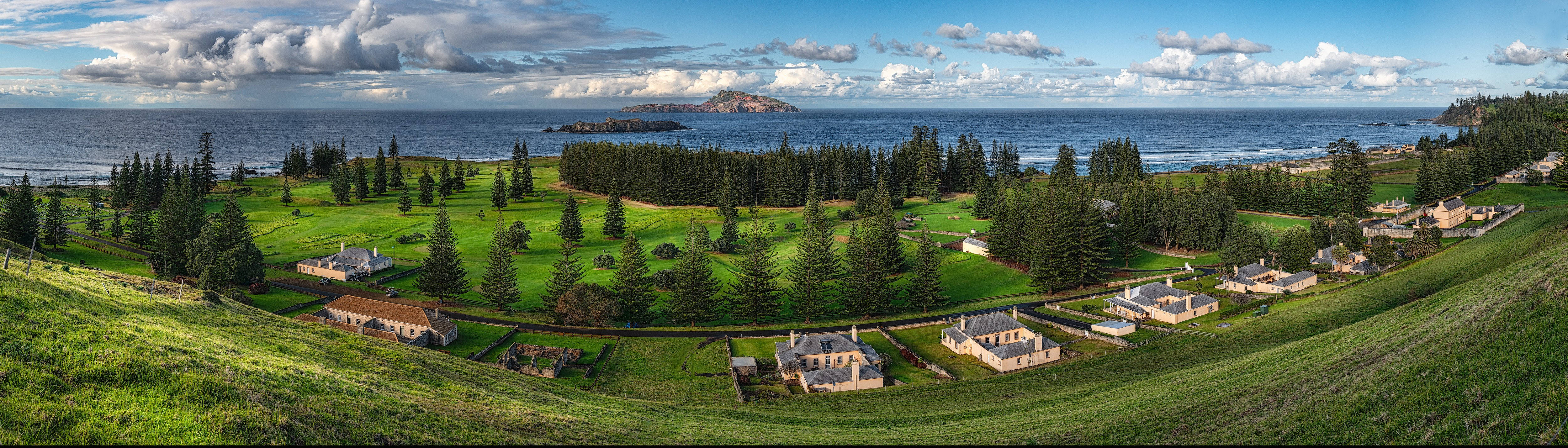 Norfolk Island, Australia Panoramic Photo Wallpaper