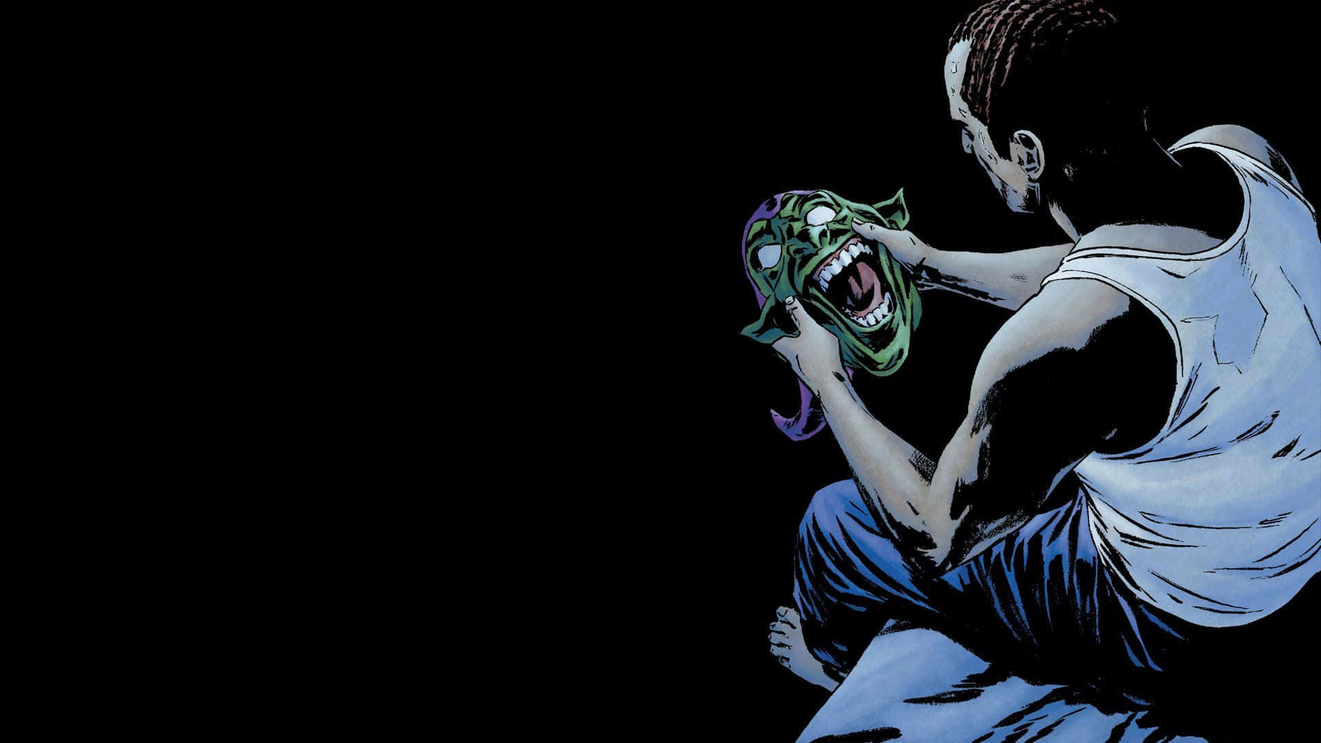 Norman Osborn Dalam Momen Intens Wallpaper