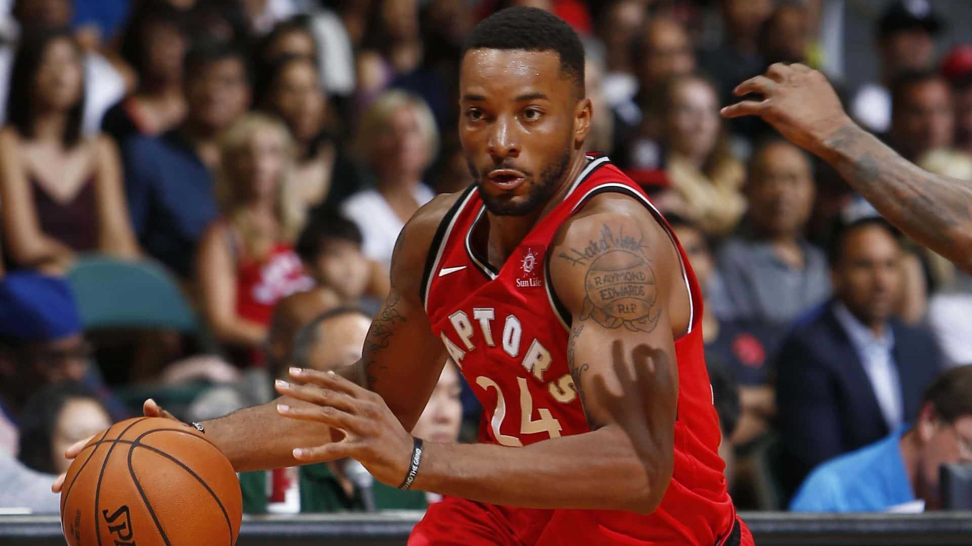 Norman Powell Game Against Los Angeles Clippers Wallpaper