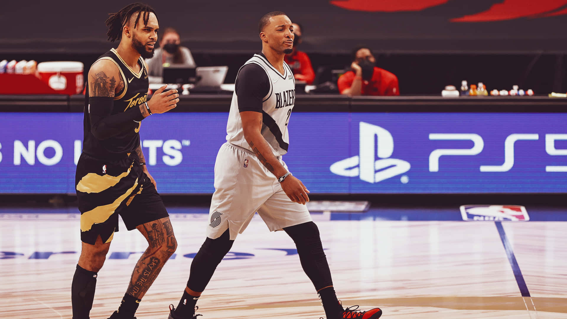 Norman Powell With Gary Trent Jr. Wallpaper