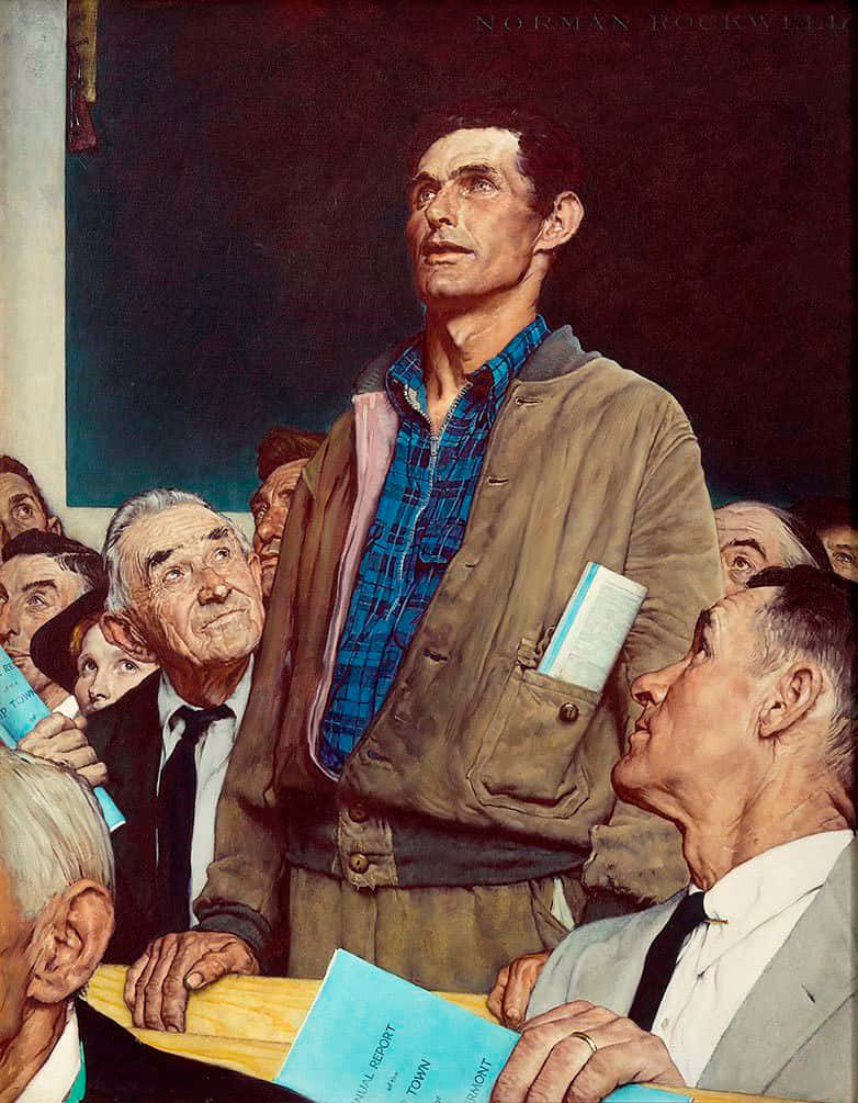 "The Problem We All Live With" by Norman Rockwell