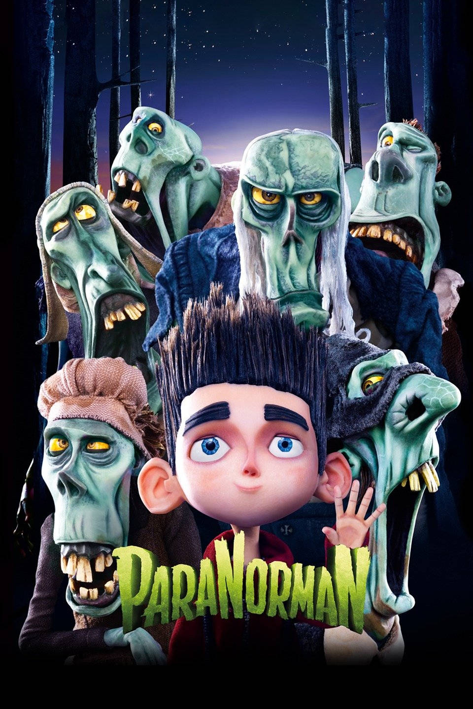 Norman Surrounded By Zombies Paranorman Wallpaper