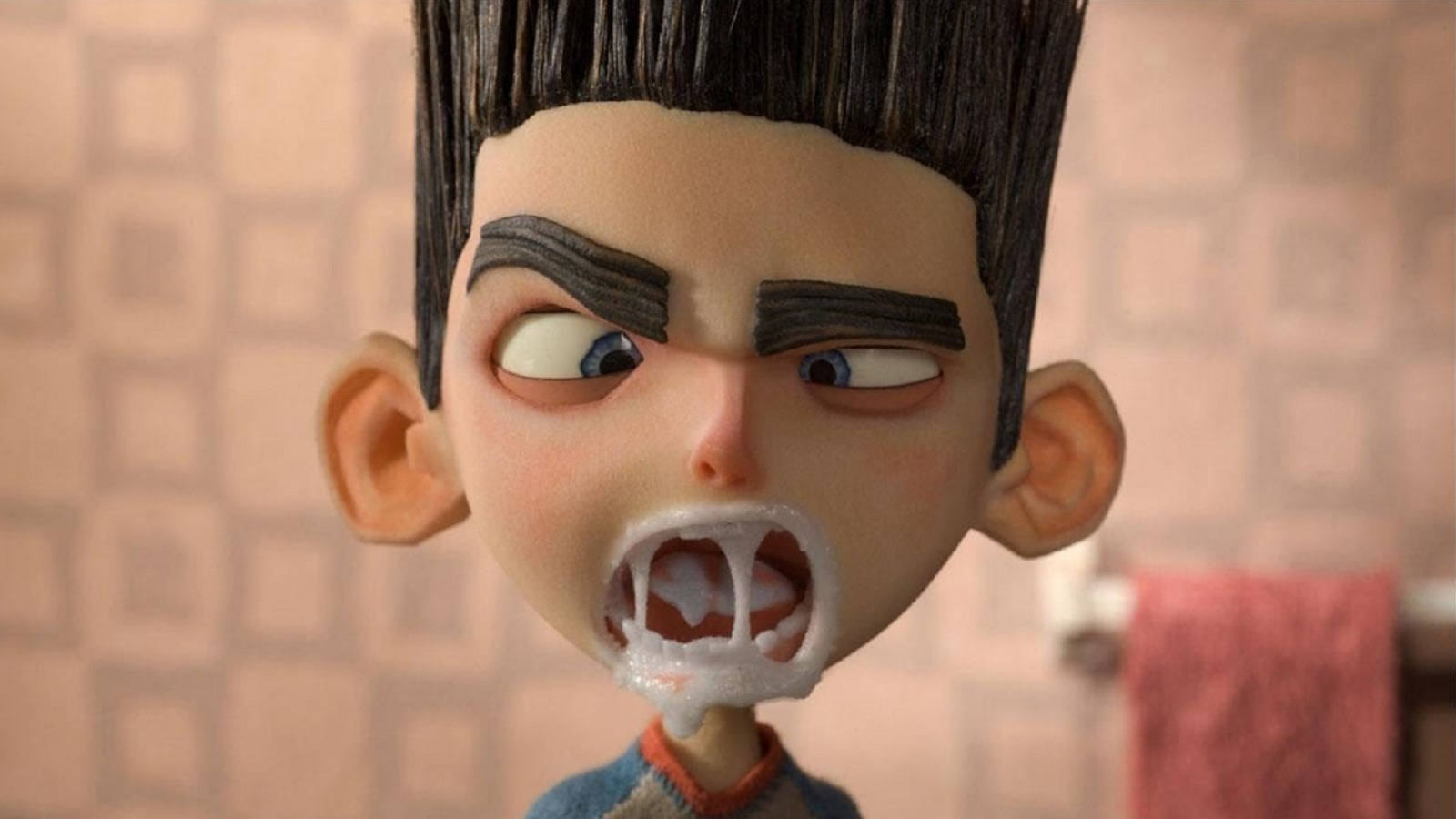 Norman With Foamy Mouth Paranorman Wallpaper