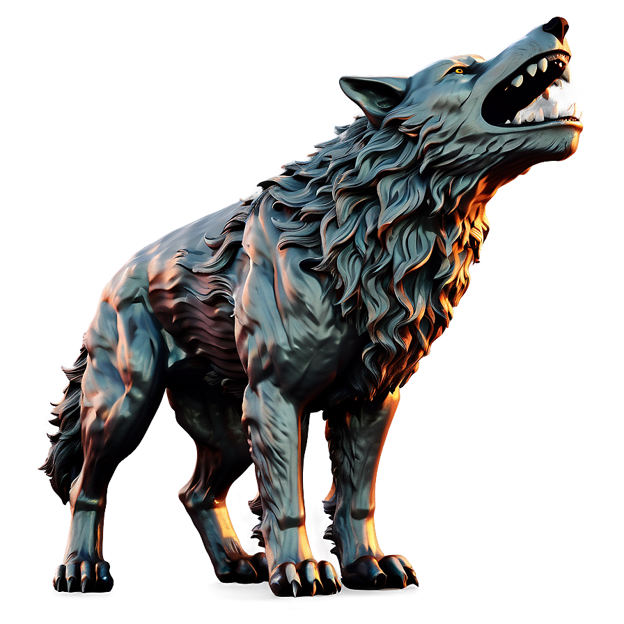 Norse Mythology Fenrir Wolf Png Ivd72 PNG