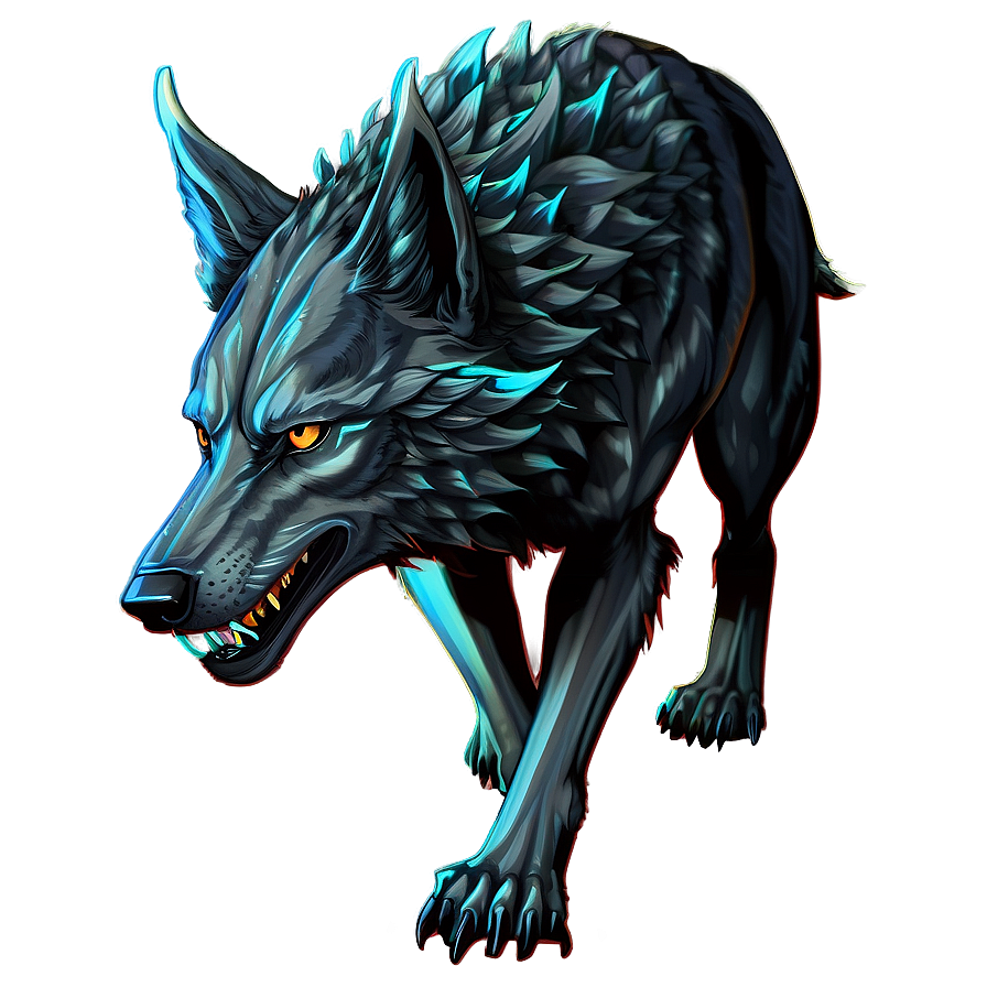 Download Norse Mythology Fenrir Wolf Png Kfc | Wallpapers.com