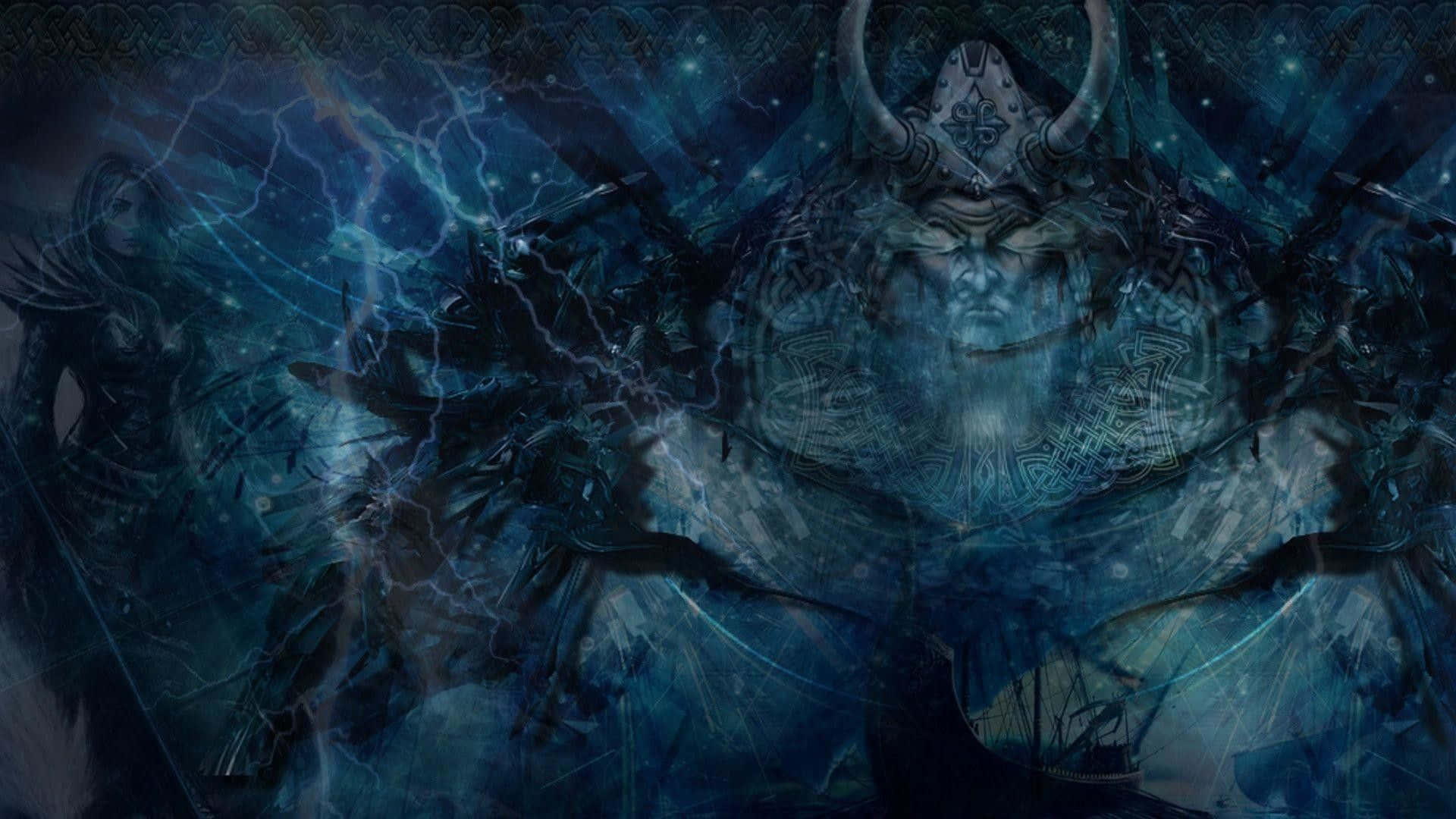 Thor,el Dios Nórdico Del Trueno. Fondo de pantalla