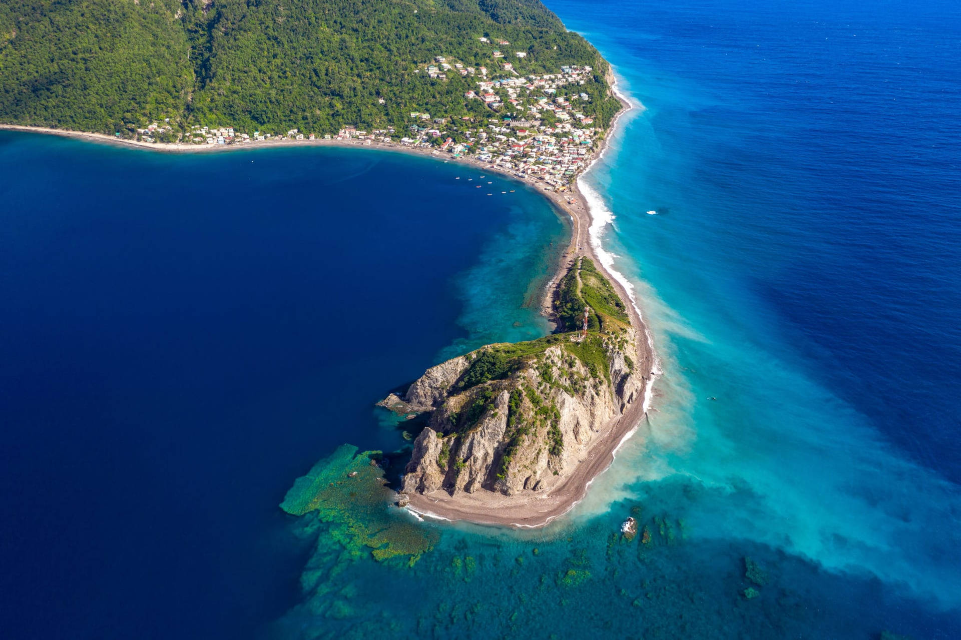 North America Dominica Island