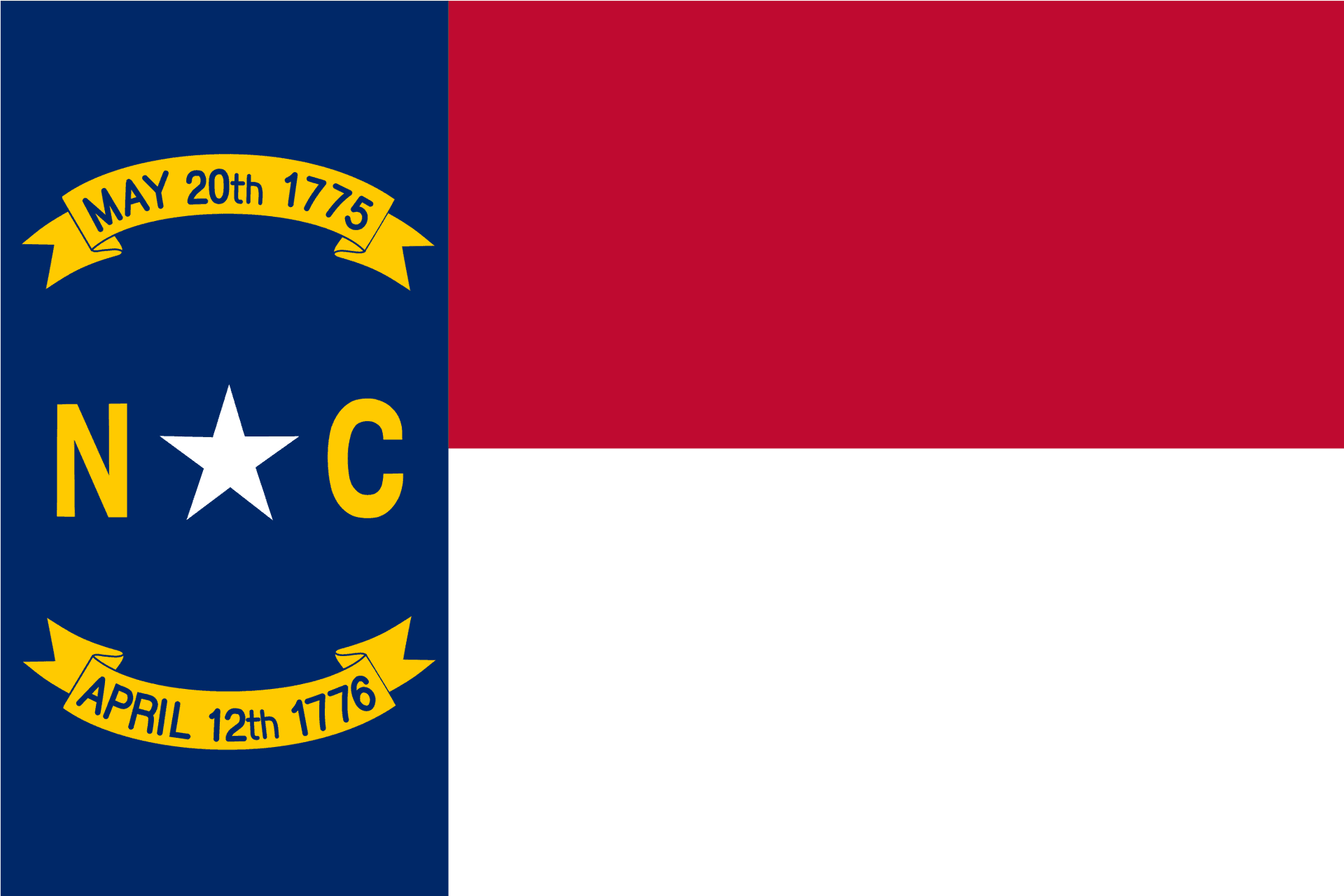 North Carolina State Flag PNG