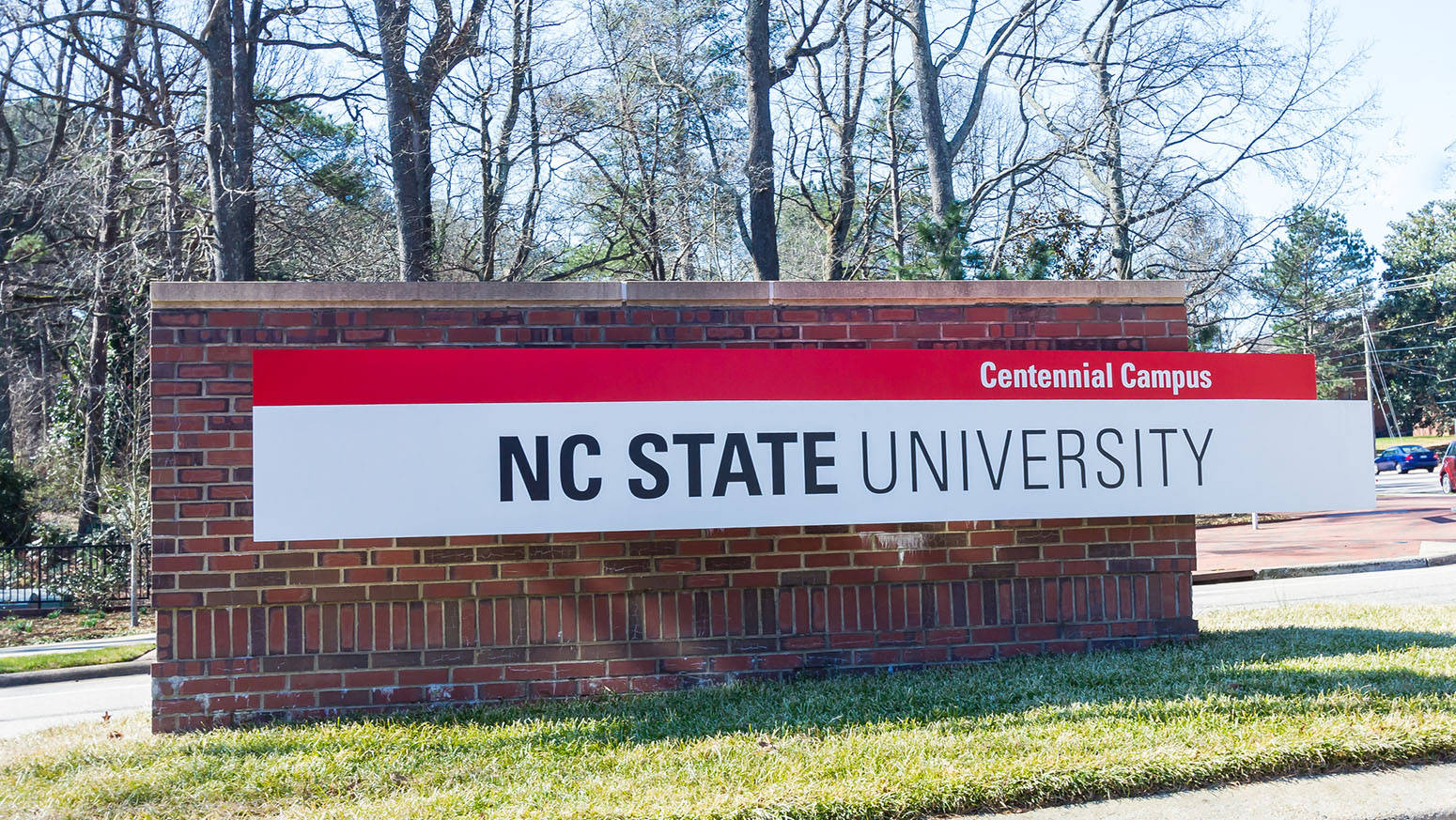 Señaldel Campus De La Universidad Estatal De Carolina Del Norte Fondo de pantalla