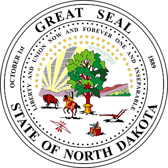 North Dakota State Seal PNG