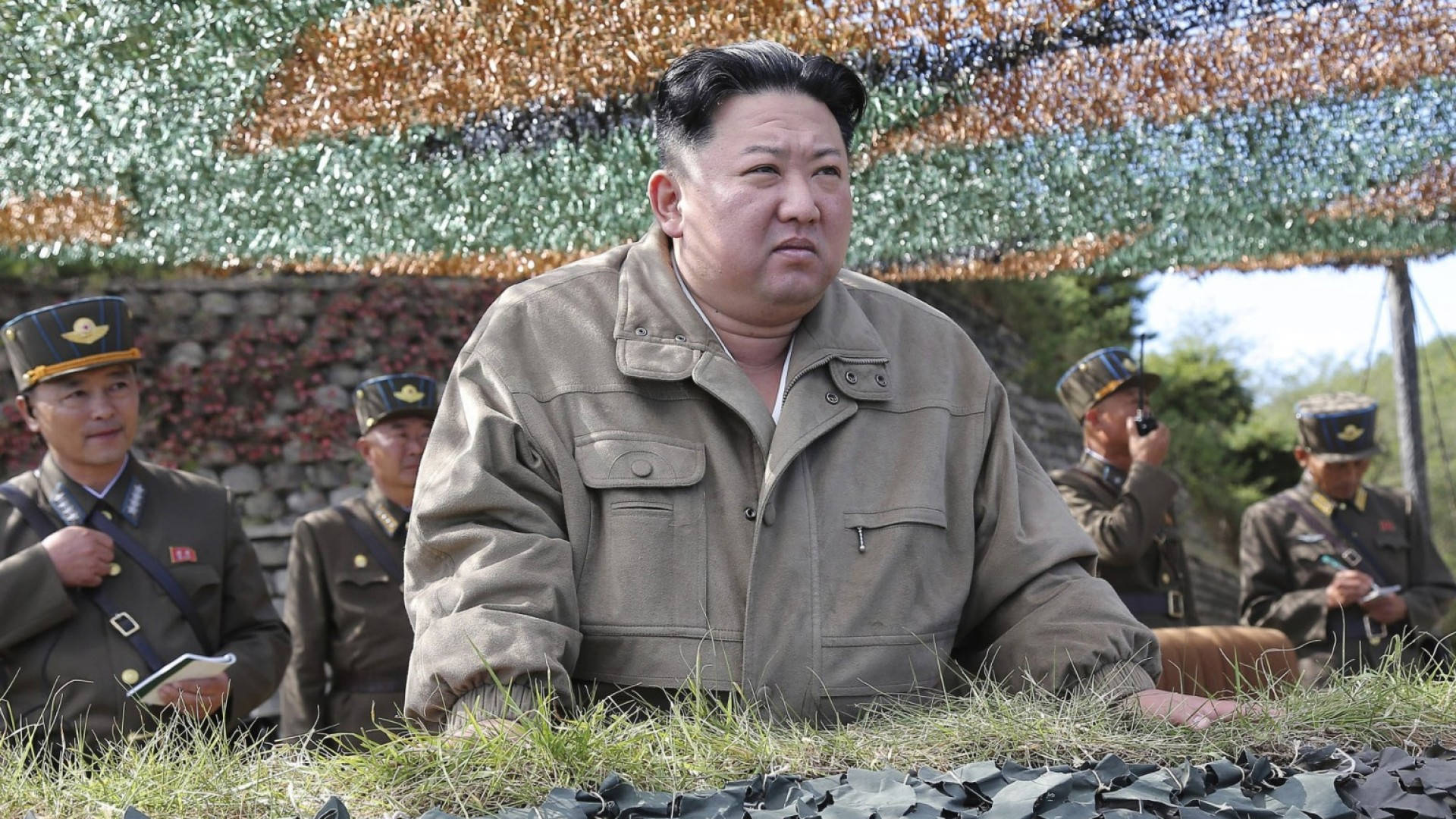 North Korea Kim Jong-un Serious