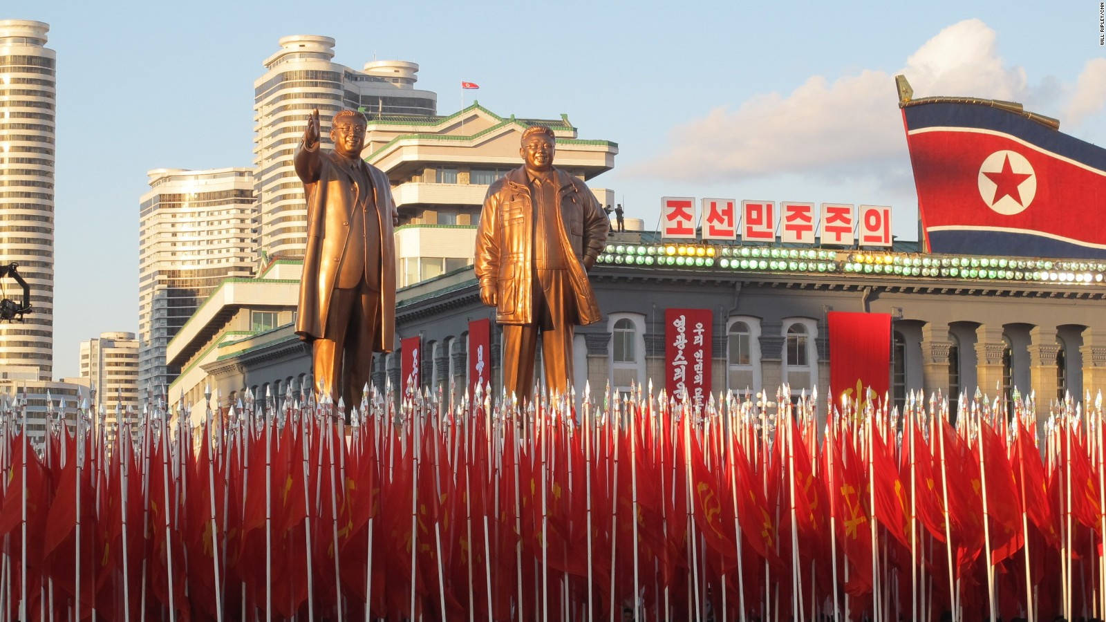 North Korea Mansu Hill Grand Monument