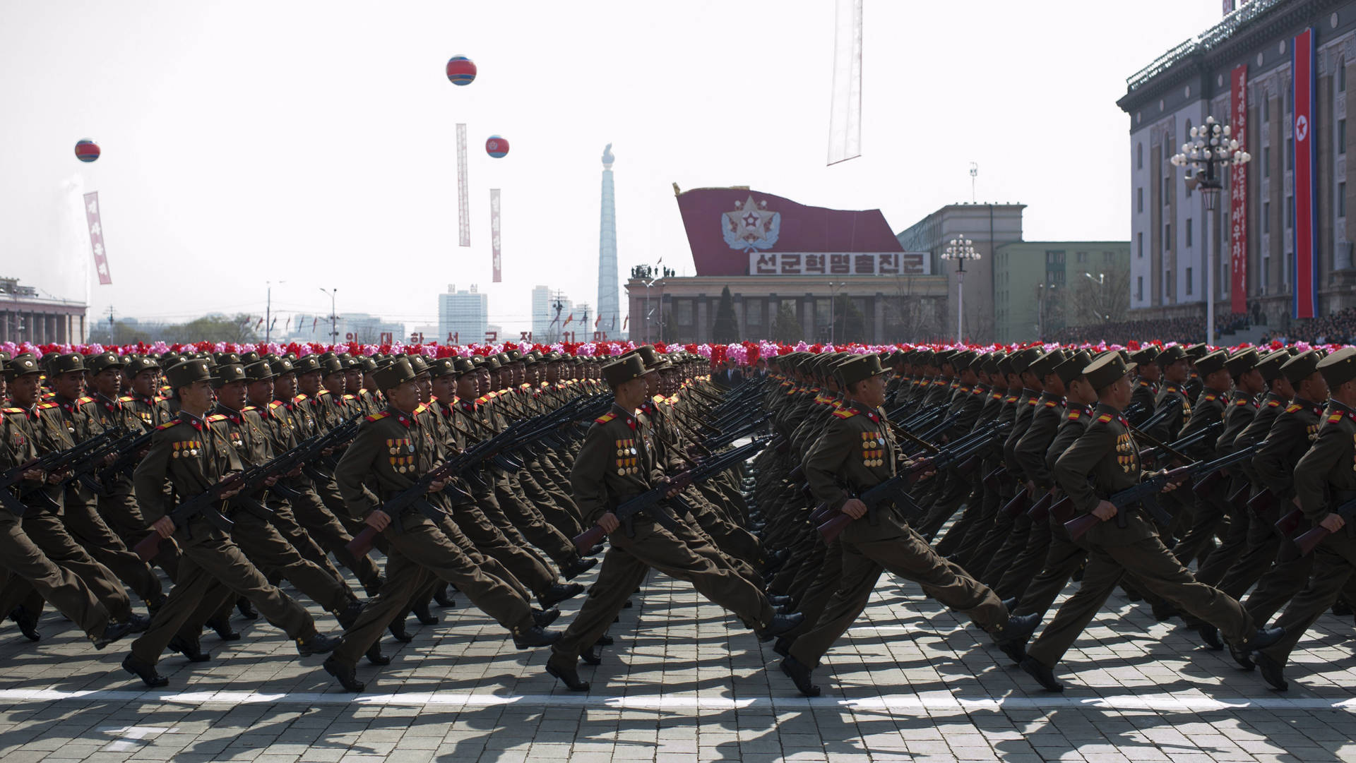 North Korea Military March