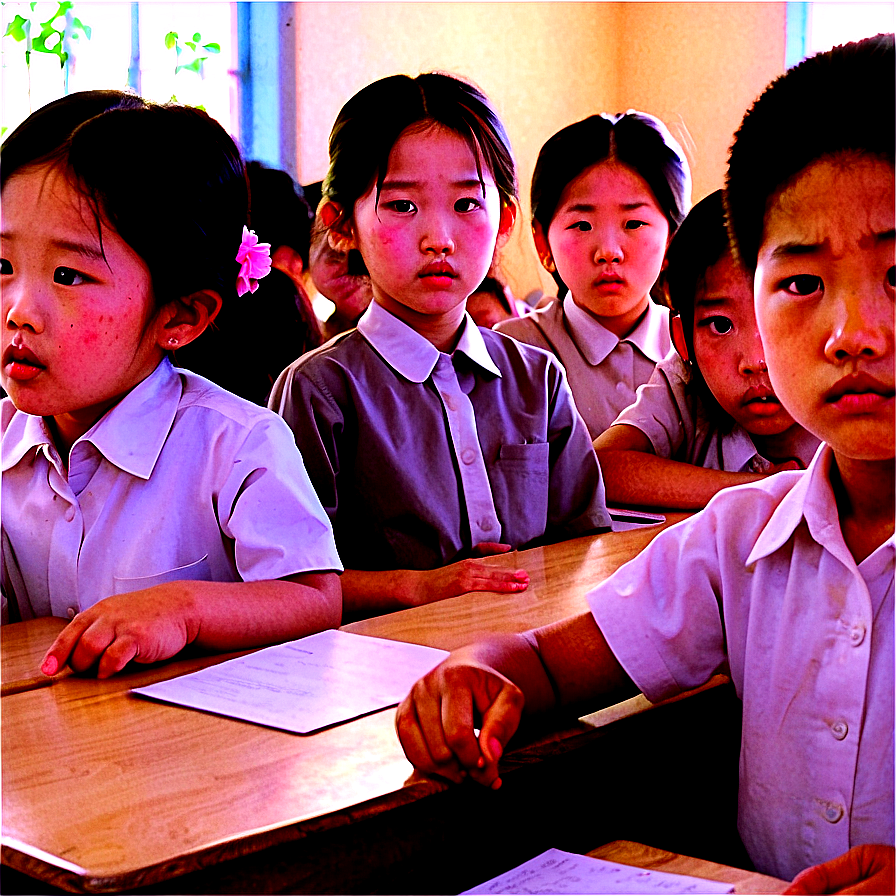 North Korean School Classroom Png Ste PNG