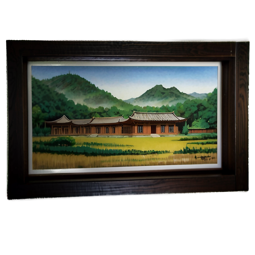 North Korean Traditional House Png Eat32 PNG