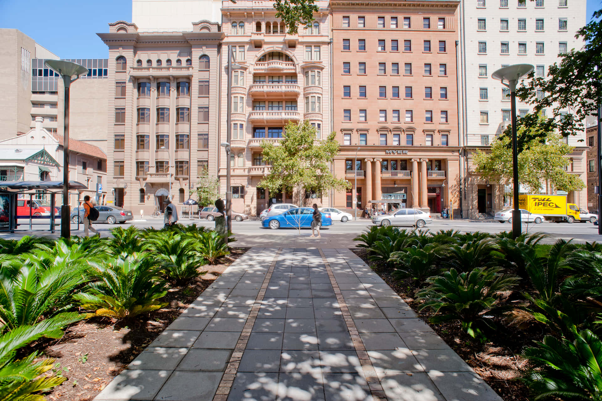 Scène Urbaine Terrasse Nord Adelaide Fond d'écran