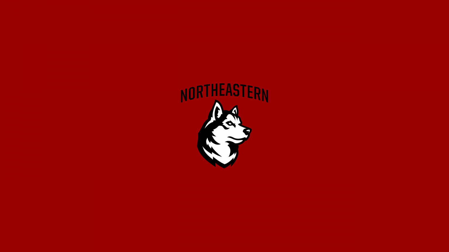 Northeastern University Huskies Logo Wallpaper