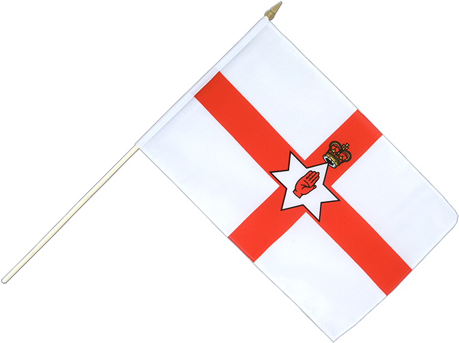 Northern Ireland Flagon Pole PNG