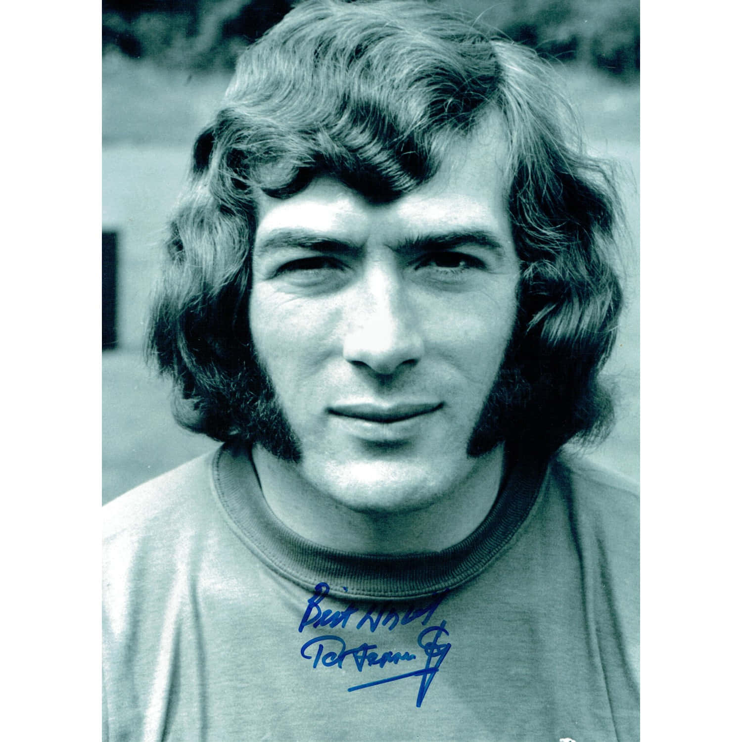 Northern Irish Football Player Pat Jennings Headshot Wallpaper