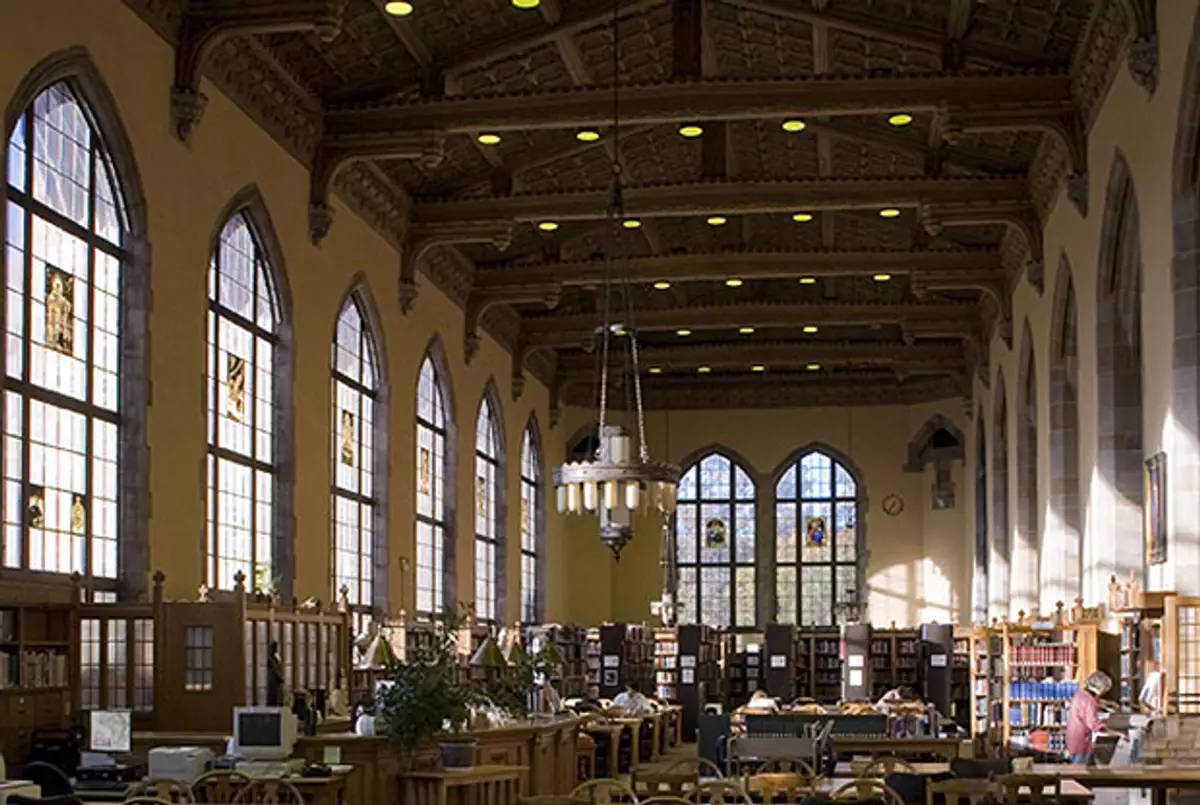 Bibliotecade La Universidad Northwestern. Fondo de pantalla